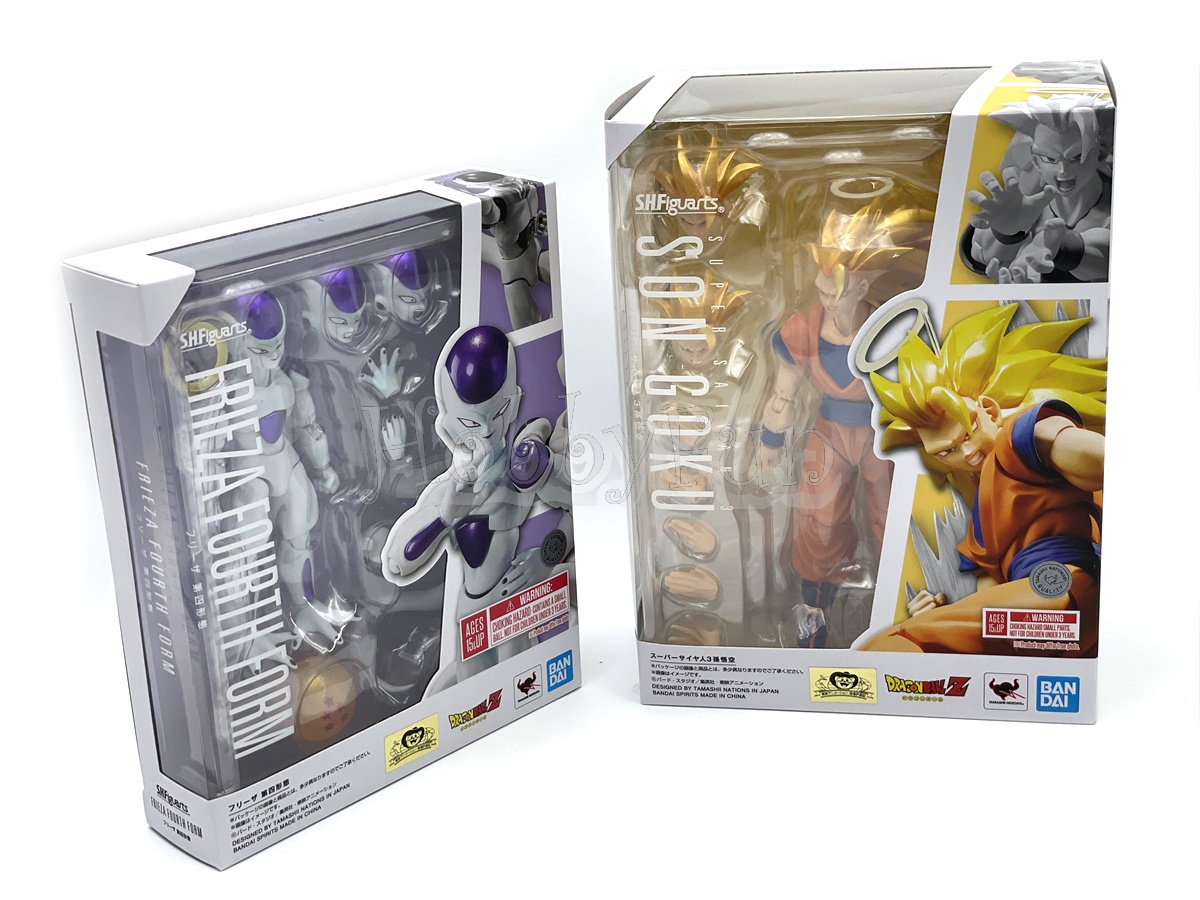 ✨新入荷情報✨S.H.Figuarts スーパーサイヤ人3孫悟空 & フリーザ 第四