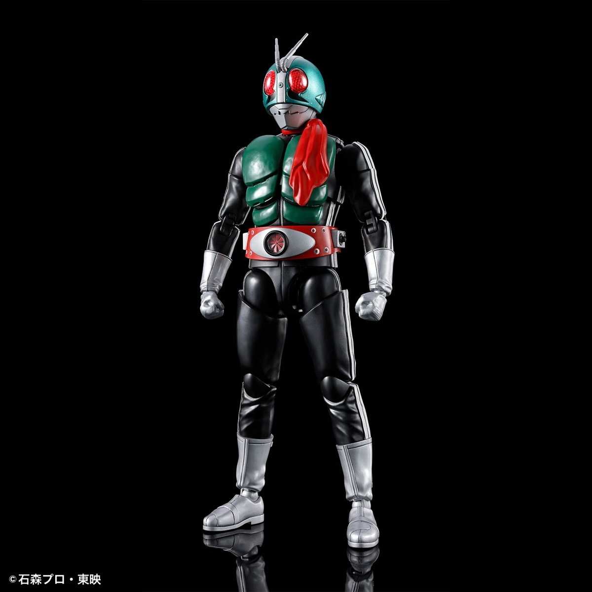 Figure-rise Standard 仮面ライダー新1号 プラモデル ： 可動と造形美 